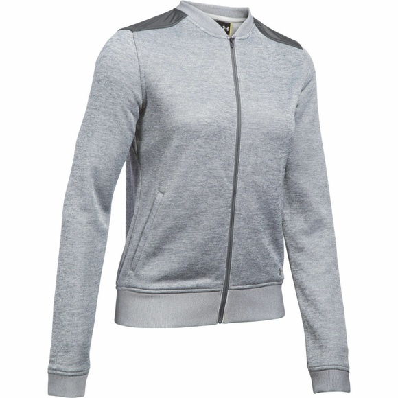 SALE Under Armour Storm Sweater Fleece Zip Bomber - Picture 3 of 7